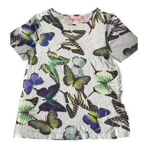 Ted Baker London Dezl Butterfly Print Tee